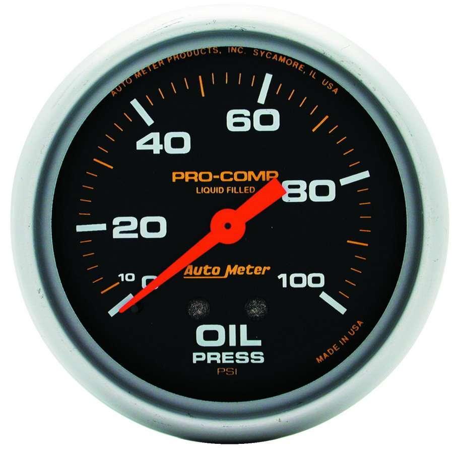 0-100 Oil Pressure Gauge - Burlile Performance Products