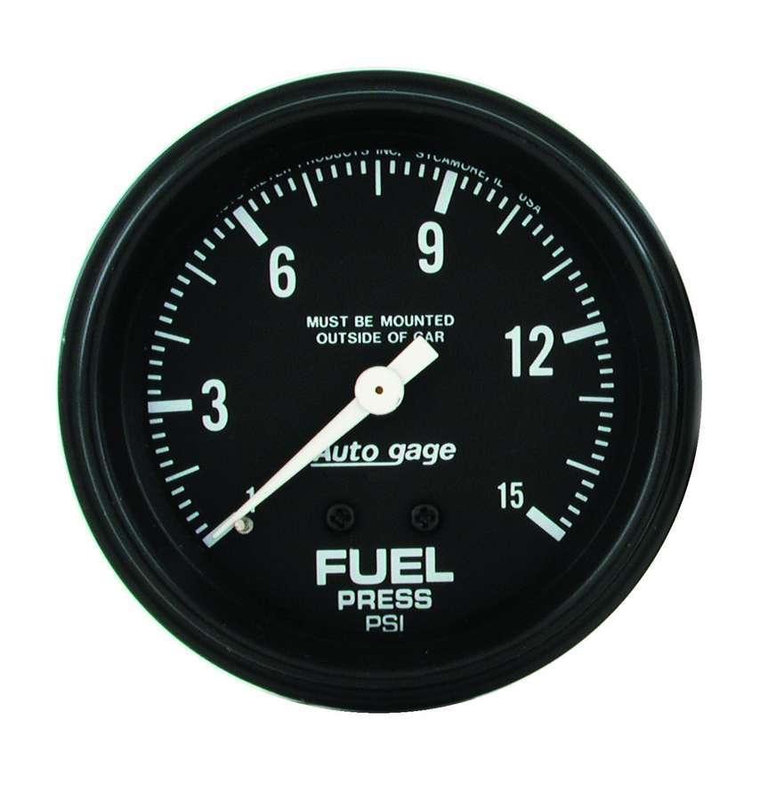 0-15 Fuel Pressure A/Gag - Burlile Performance Products