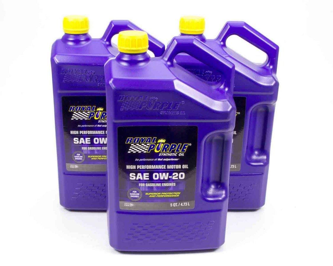 0w20 Multi-Grade SAE Oil 3x5qt Bottles - Burlile Performance Products
