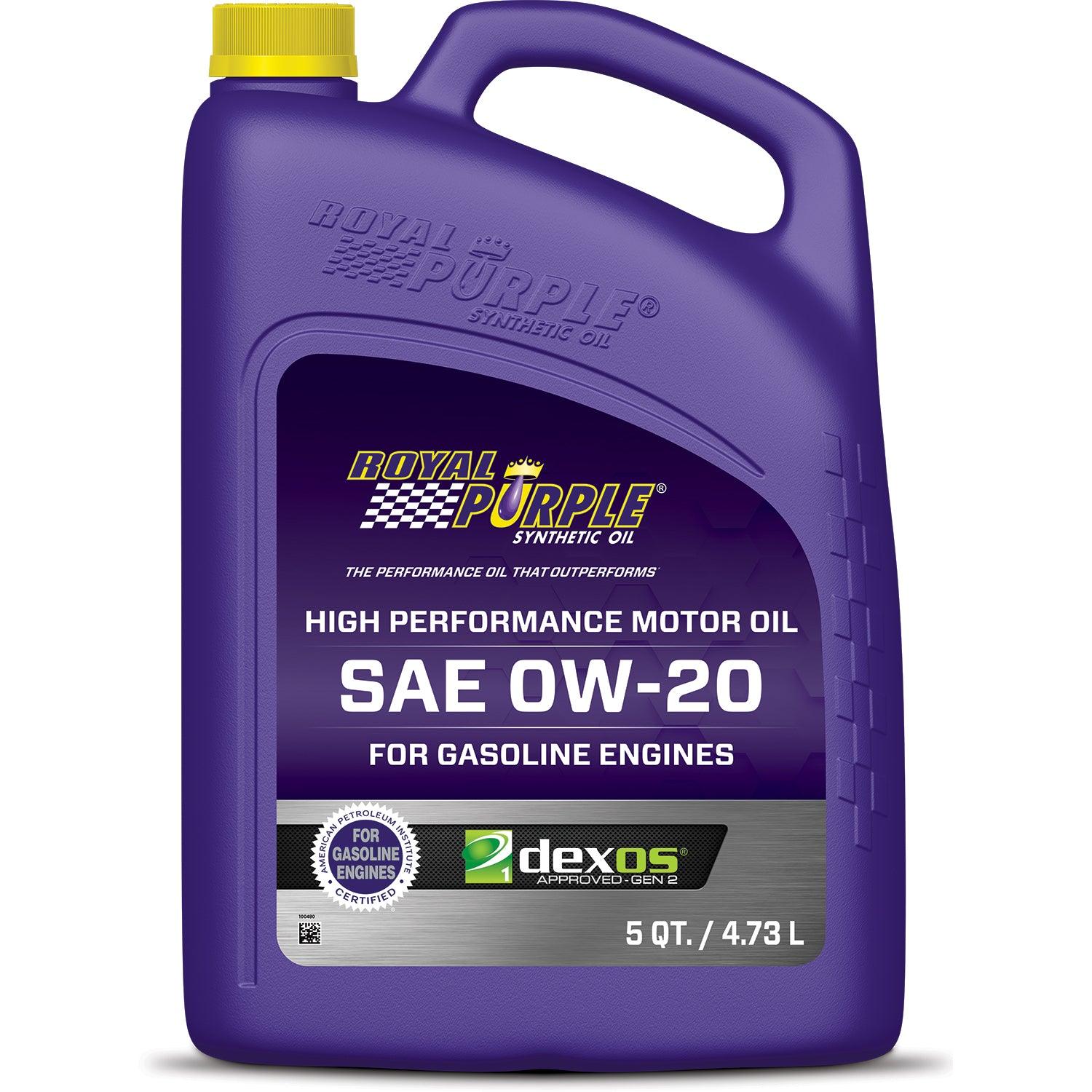 0w20 Multi-Grade SAE Oil 5 Quart Bottle - Burlile Performance Products