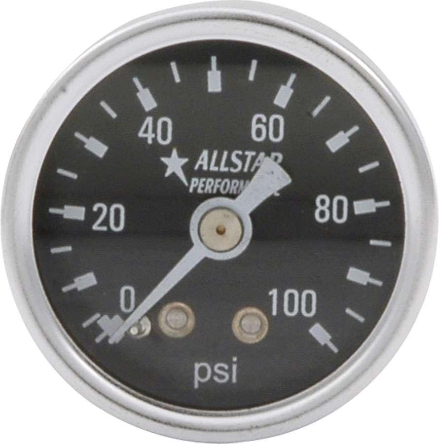 1.5in Gauge 0-100 PSI Dry Type - Burlile Performance Products