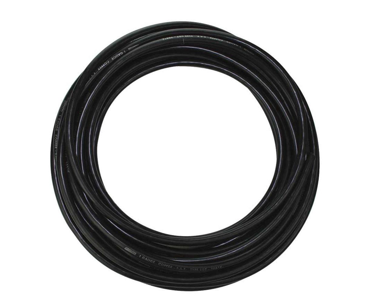 1-Gauge Battery Cable 50ft w/Black Insulation - Burlile Performance Products