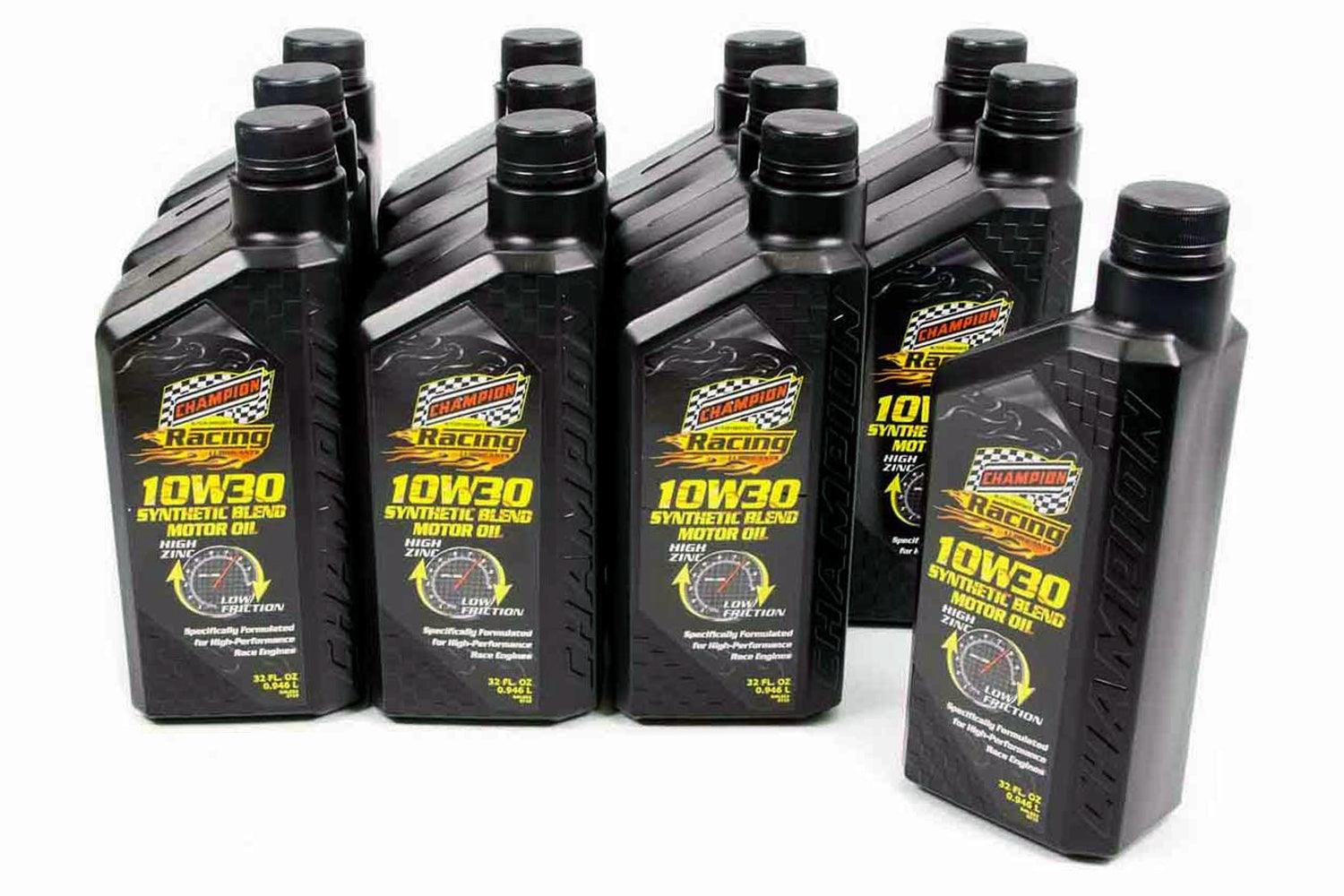 10w30 Synthetic Racing Oil 12x1Qt - Burlile Performance Products