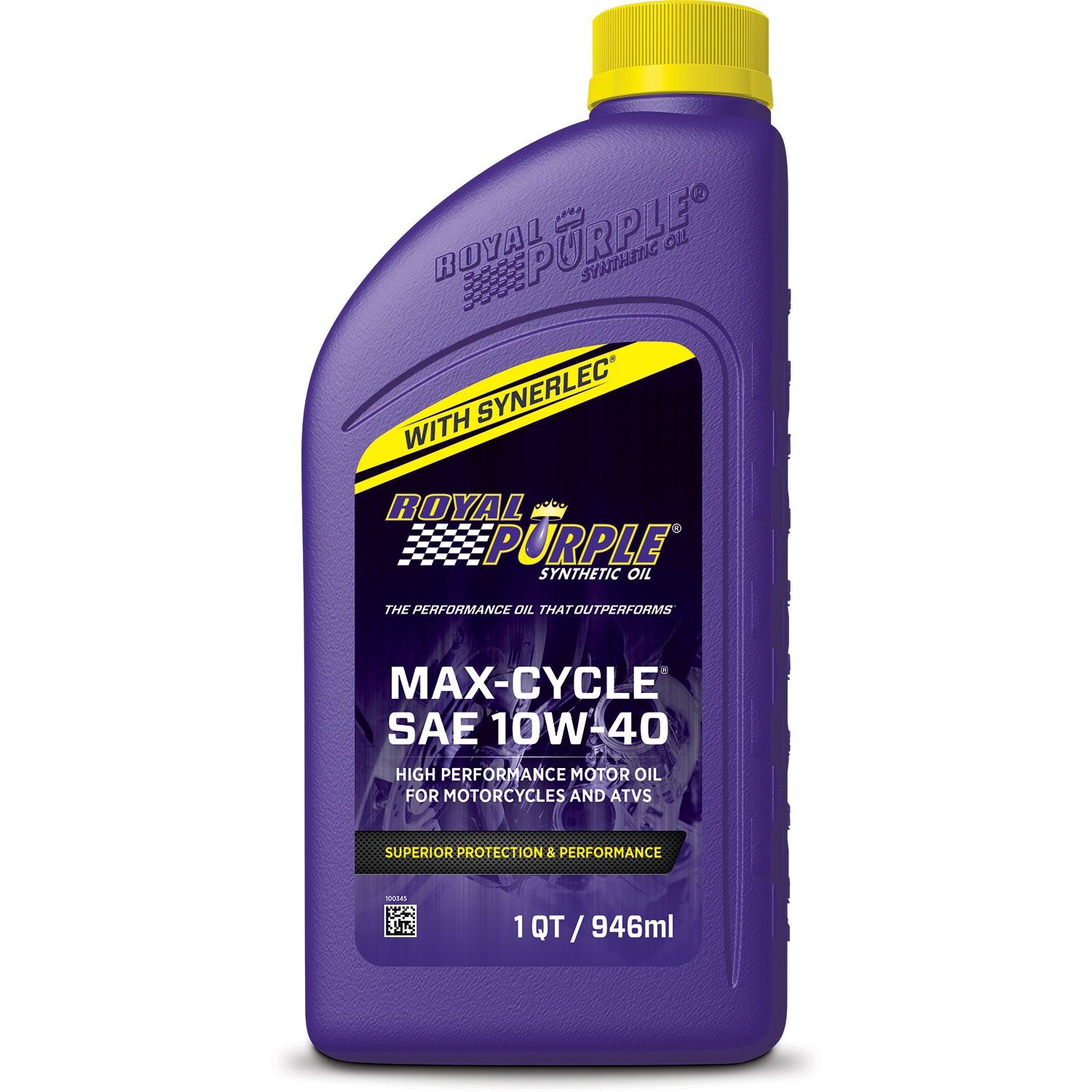 10w40 Max Cycle Oil 1 Qt - Burlile Performance Products