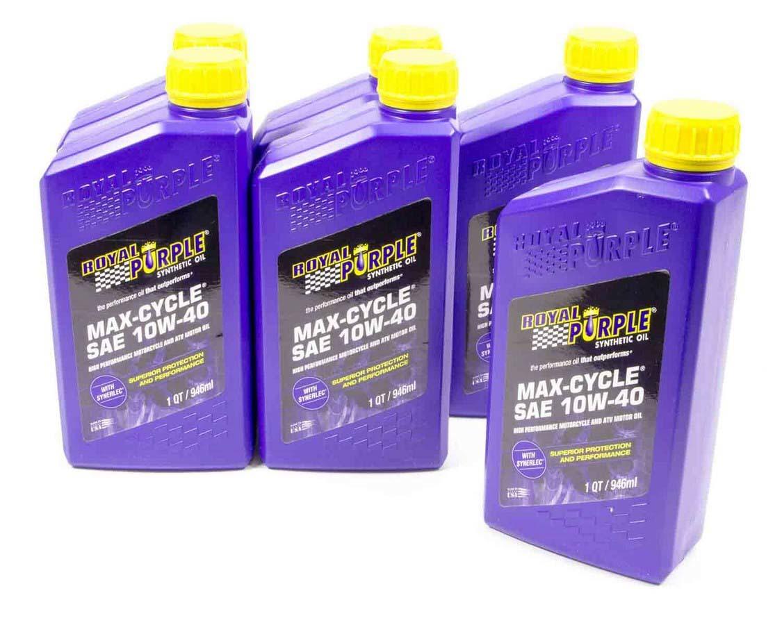 10w40 Max Cycle Oil Case 6x1 Quart - Burlile Performance Products