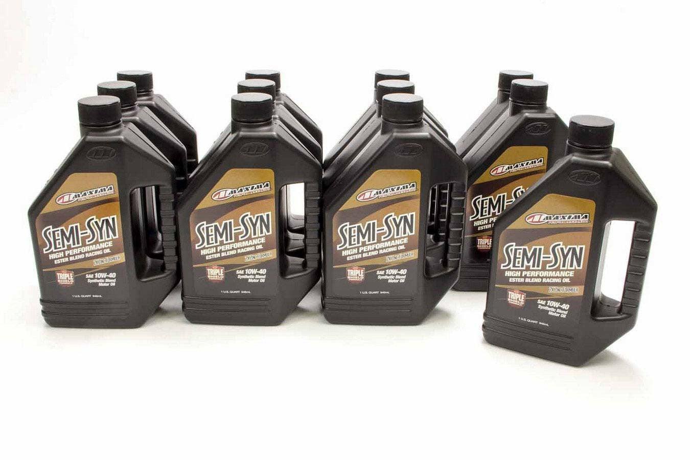 10w40 Semi-Syn Oil Case 12x1 Quart - Burlile Performance Products