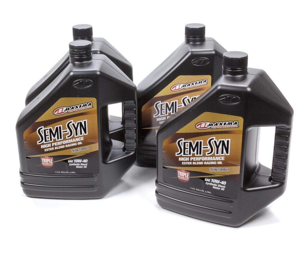 10w40 Semi-Syn Oil Case 4 x 1 Gallons - Burlile Performance Products