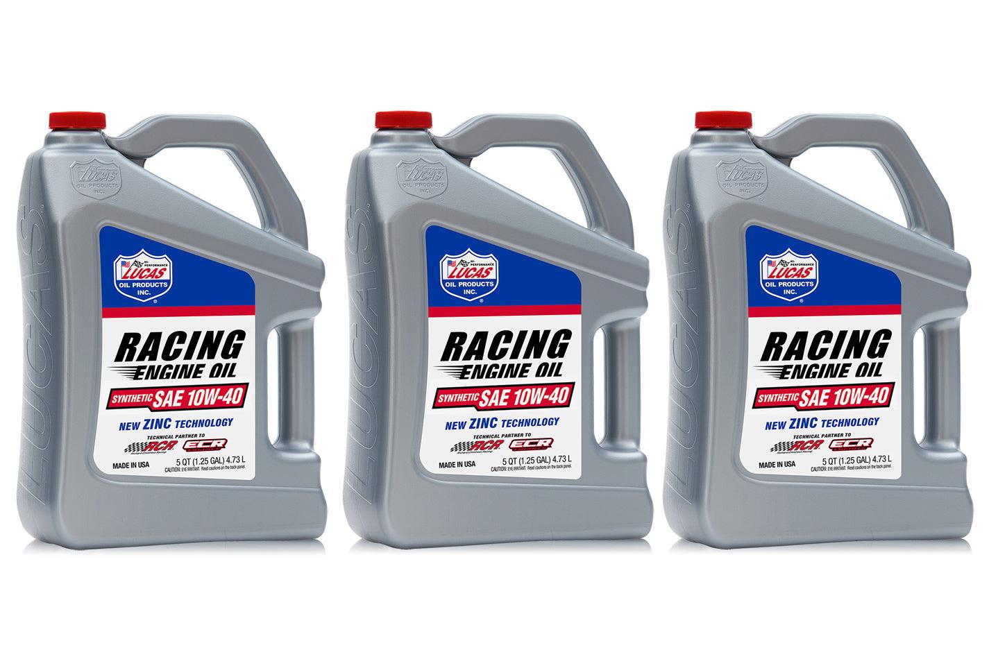10w40 Synthetic Racing Oil Case 3 x 5 Quart - Burlile Performance Products