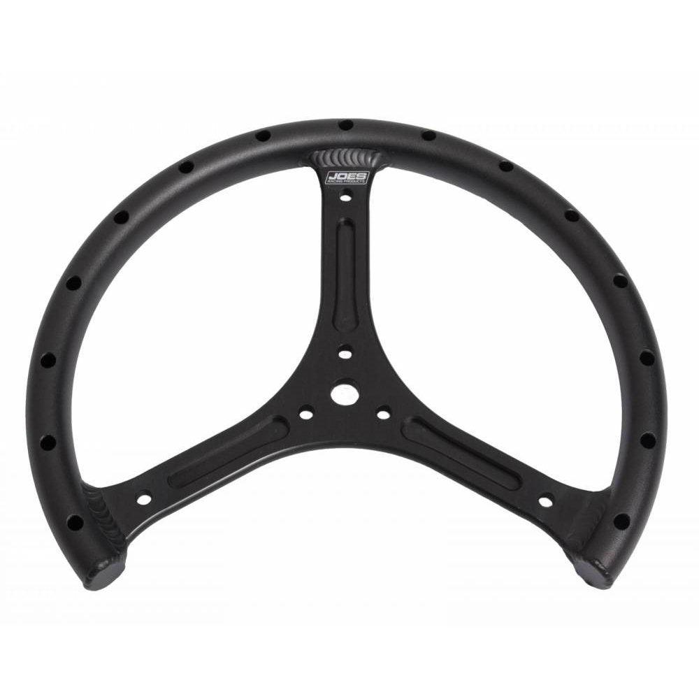 11in Steering Wheel QM Aluminum Black - Burlile Performance Products