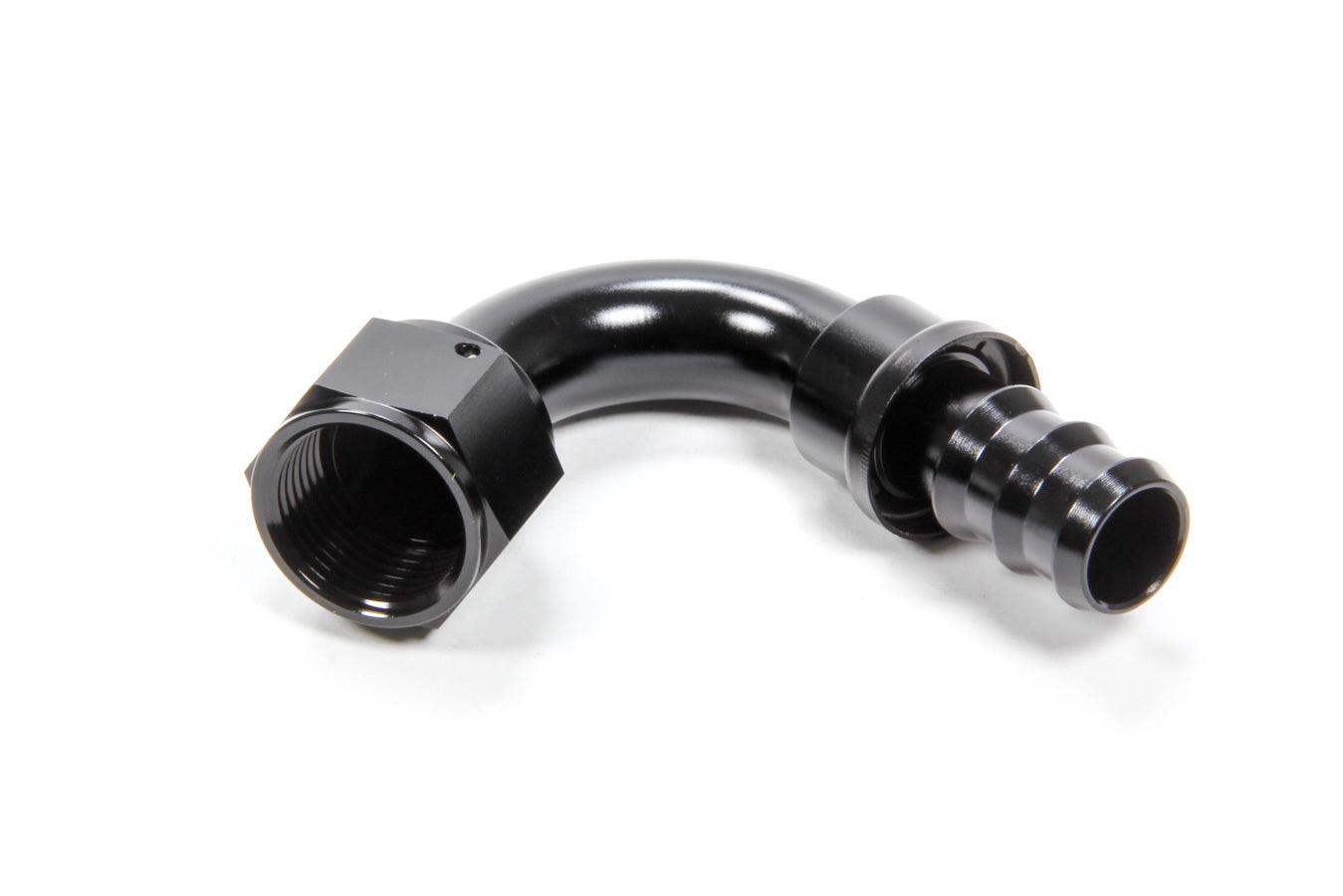 #12 120 Degree Hose End Push Lock - Burlile Performance Products