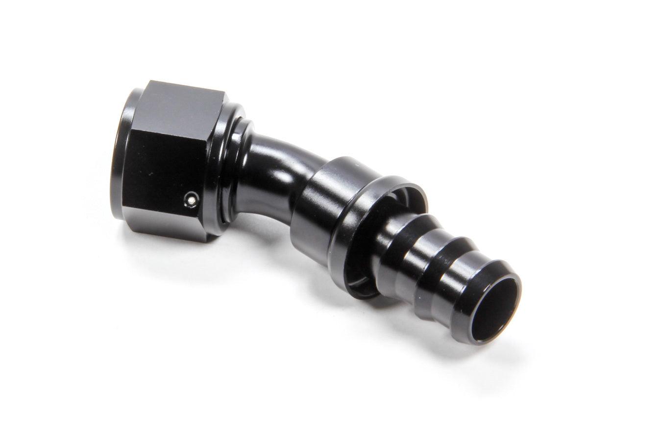 #12 30 Degree Hose End Push Lock - Burlile Performance Products