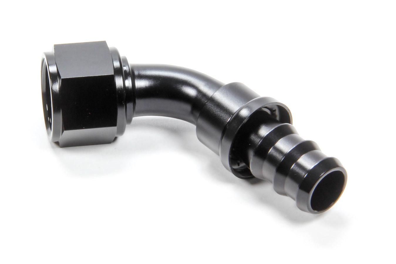#12 60 Degree Hose End Push Lock - Burlile Performance Products