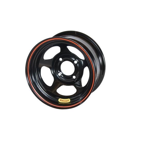 13x8 4x100mm 3in BS Black - Burlile Performance Products