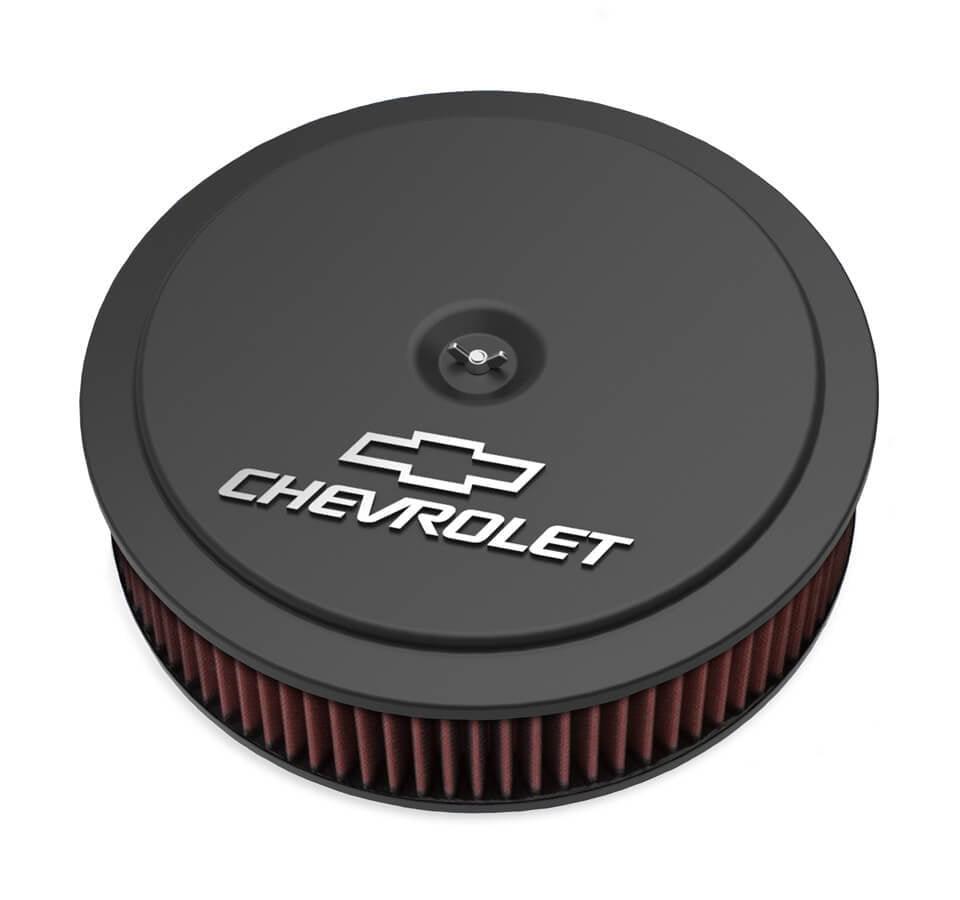 14 x 3 Air Cleaner GM Muscle Series Black - Burlile Performance Products