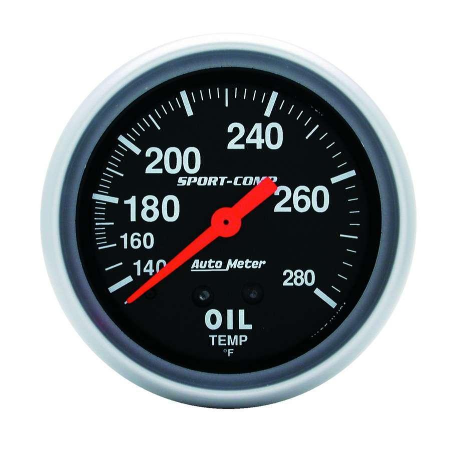 140-280 Oil Temp Gauge - Burlile Performance Products