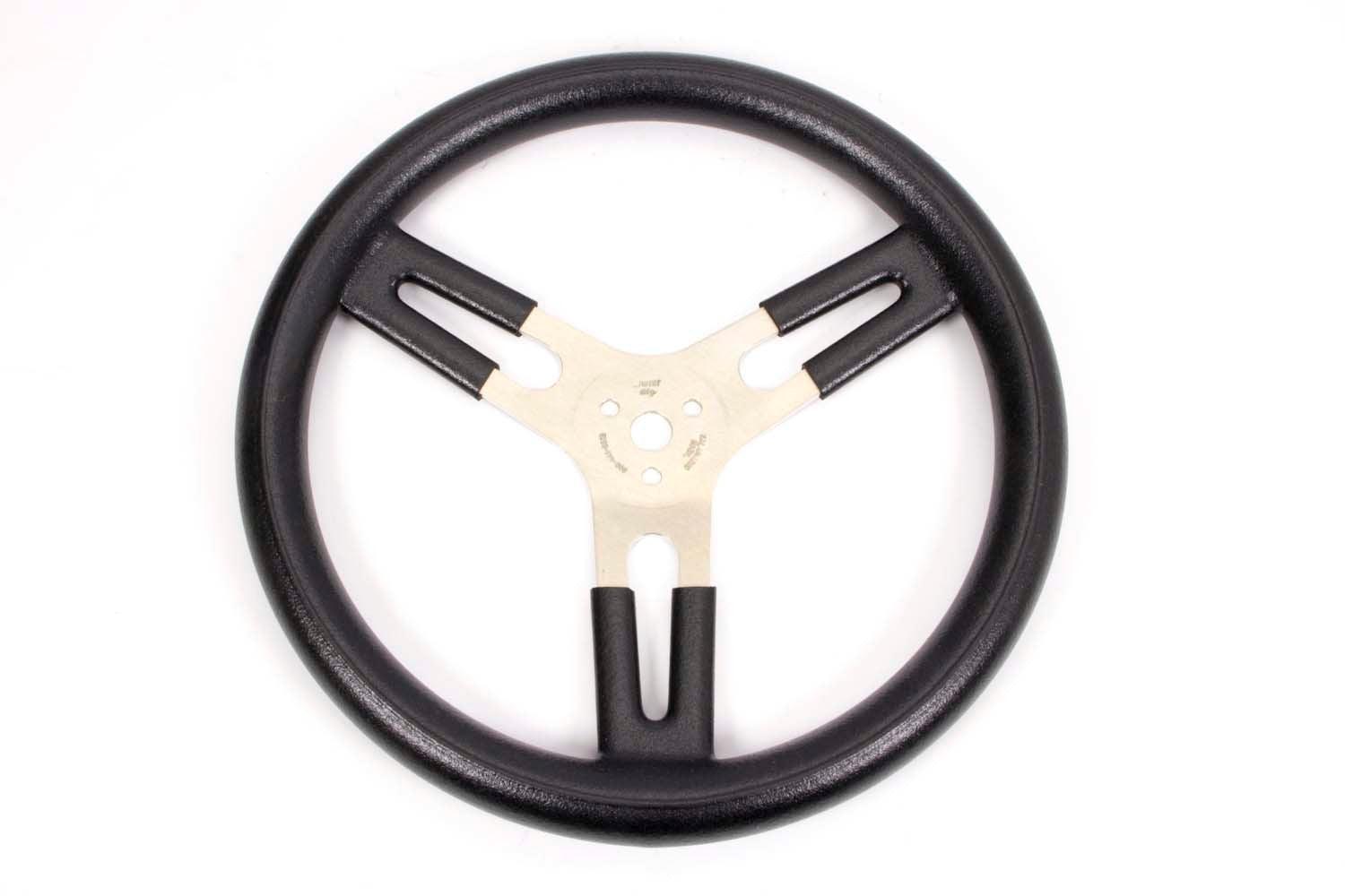 15in Flat Steering Wheel Large Grip - Burlile Performance Products