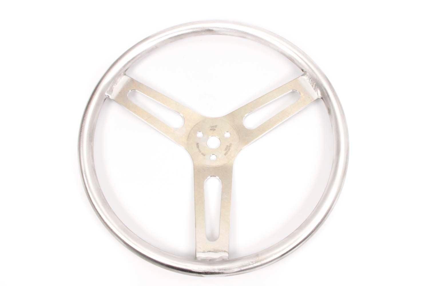 15in Flat Steering Wheel No Wrap - Burlile Performance Products