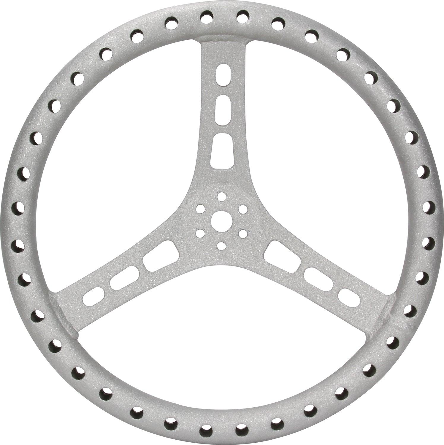 15in Steering Wheel L/W Aluminum Raw - Burlile Performance Products