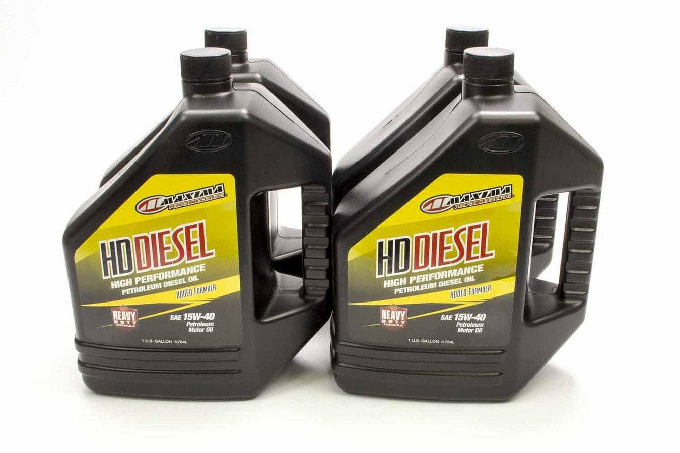 15w40 Petroleum Oil Case 4x1 Gallon HD Diesel - Burlile Performance Products