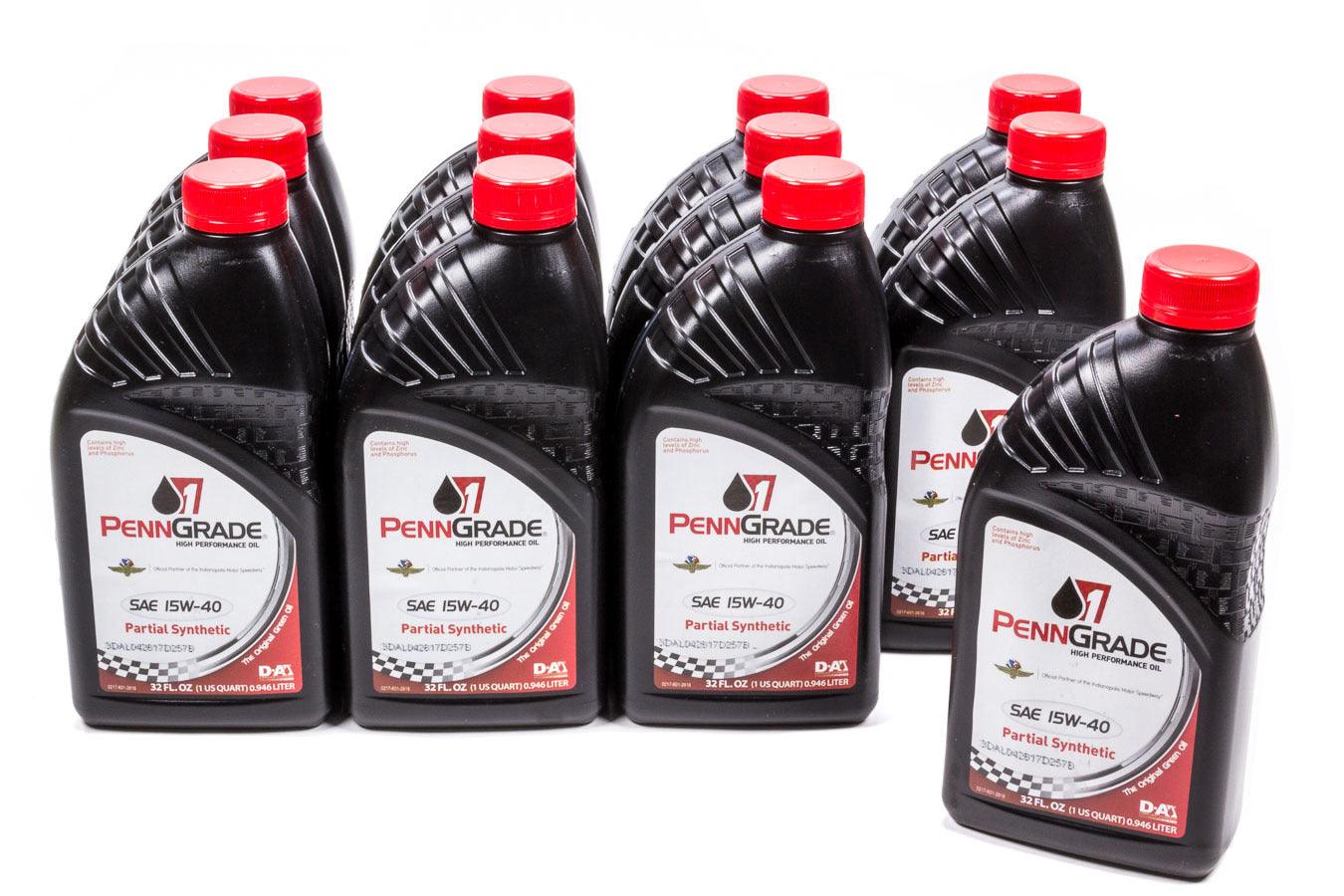 15w40 Racing Oil Cs/12Qt Partial Synthetic - Burlile Performance Products