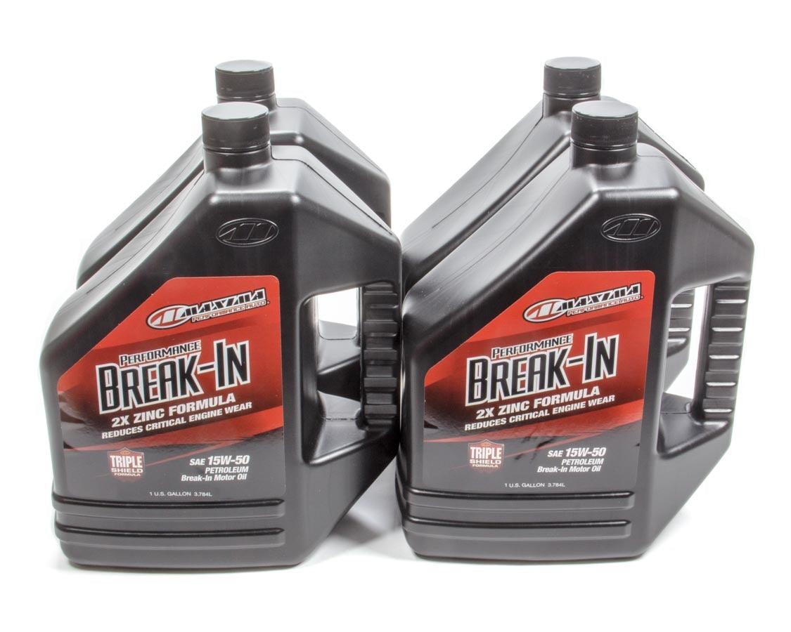 15w50 Break-In Oil Case 4x1 Gallon - Burlile Performance Products