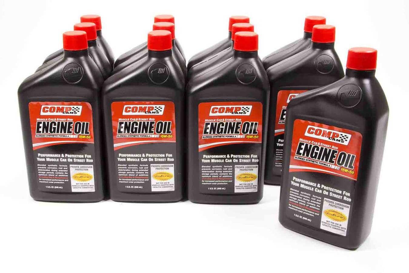 15W50 Motor Oil - (12) Muscle Car & Street Rod - Burlile Performance Products