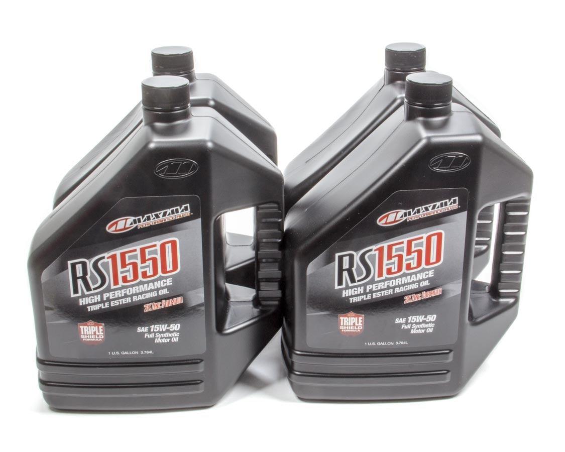 15w50 Synthetic Oil Case 4x1 Gallon RS1550 - Burlile Performance Products