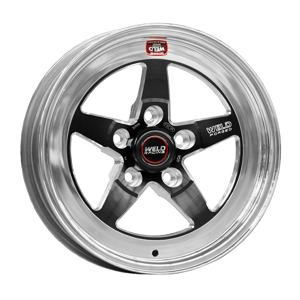 15x8.330 RT-S Wheel 5x4.75 BC 3.5 BS Black - Burlile Performance Products
