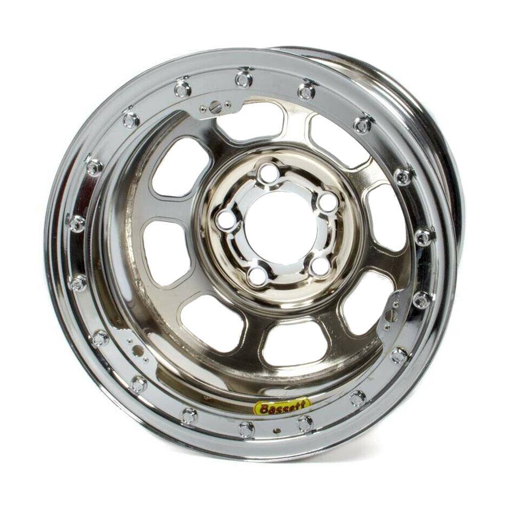15x8 B/L Chrome Wheel 5x5 4in BS - Burlile Performance Products