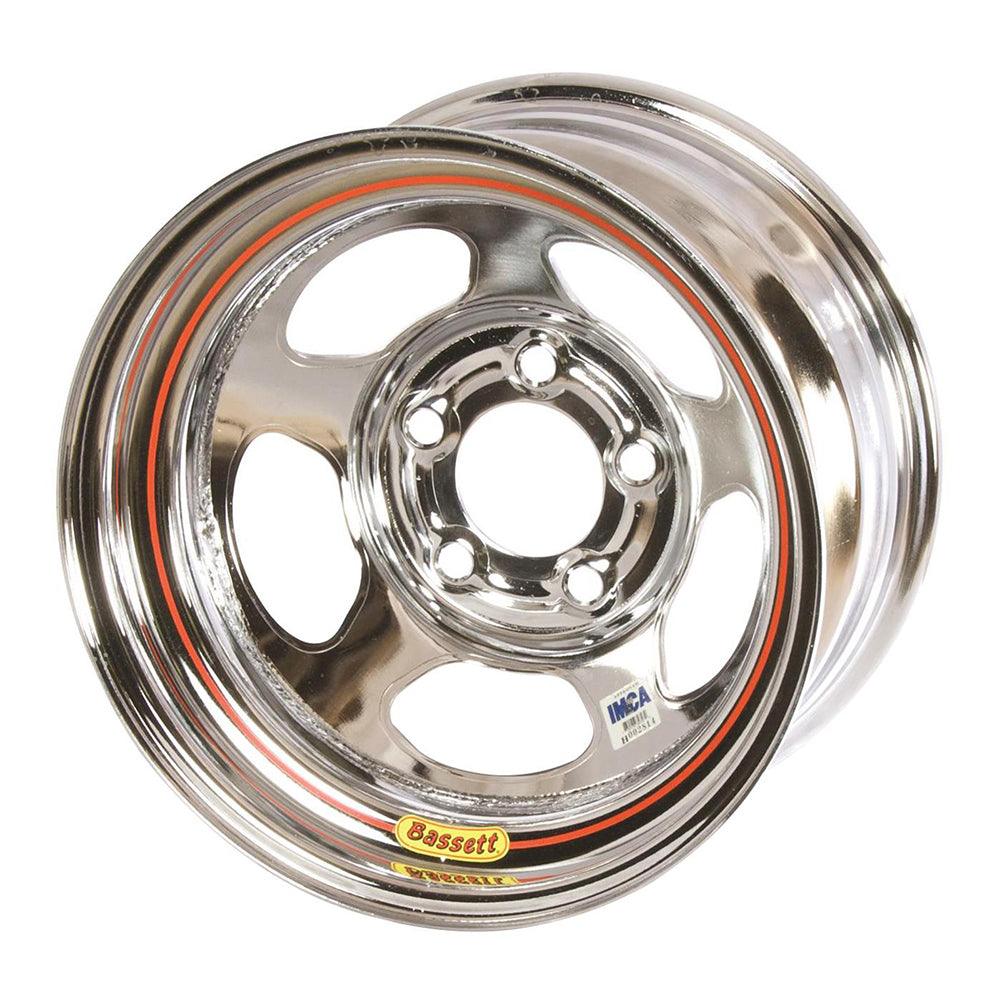 15x8 IMCA Chrome Inertia 5x5 - Burlile Performance Products
