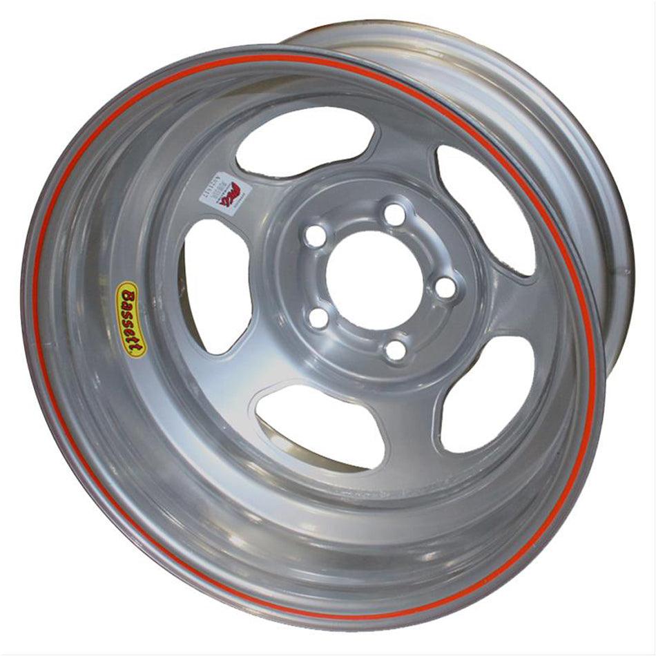 15x8 IMCA Silver Inertia 5x4.50 - Burlile Performance Products