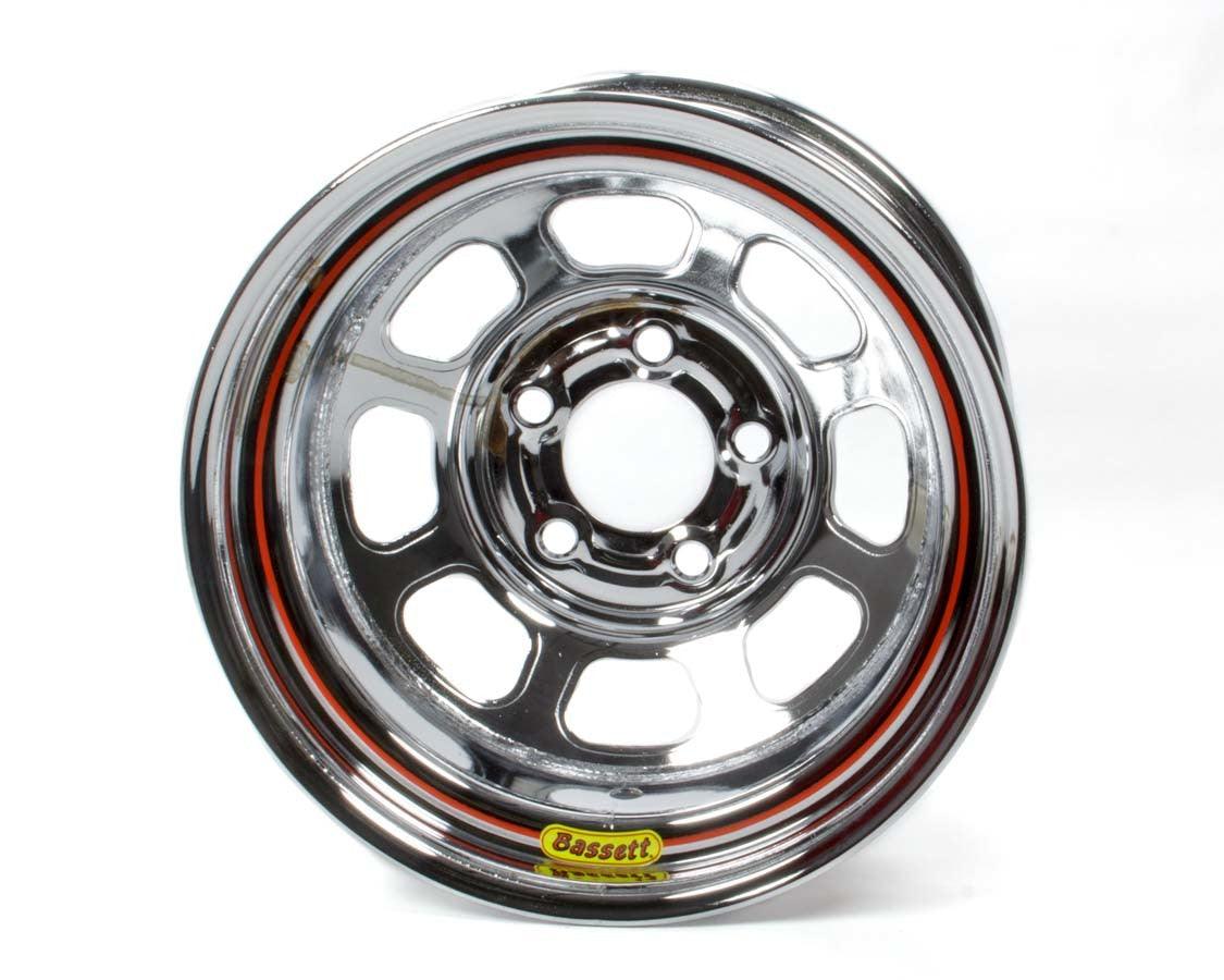 15x8 Wheel 5x5 Chrome D-Hole Armor Edge - Burlile Performance Products