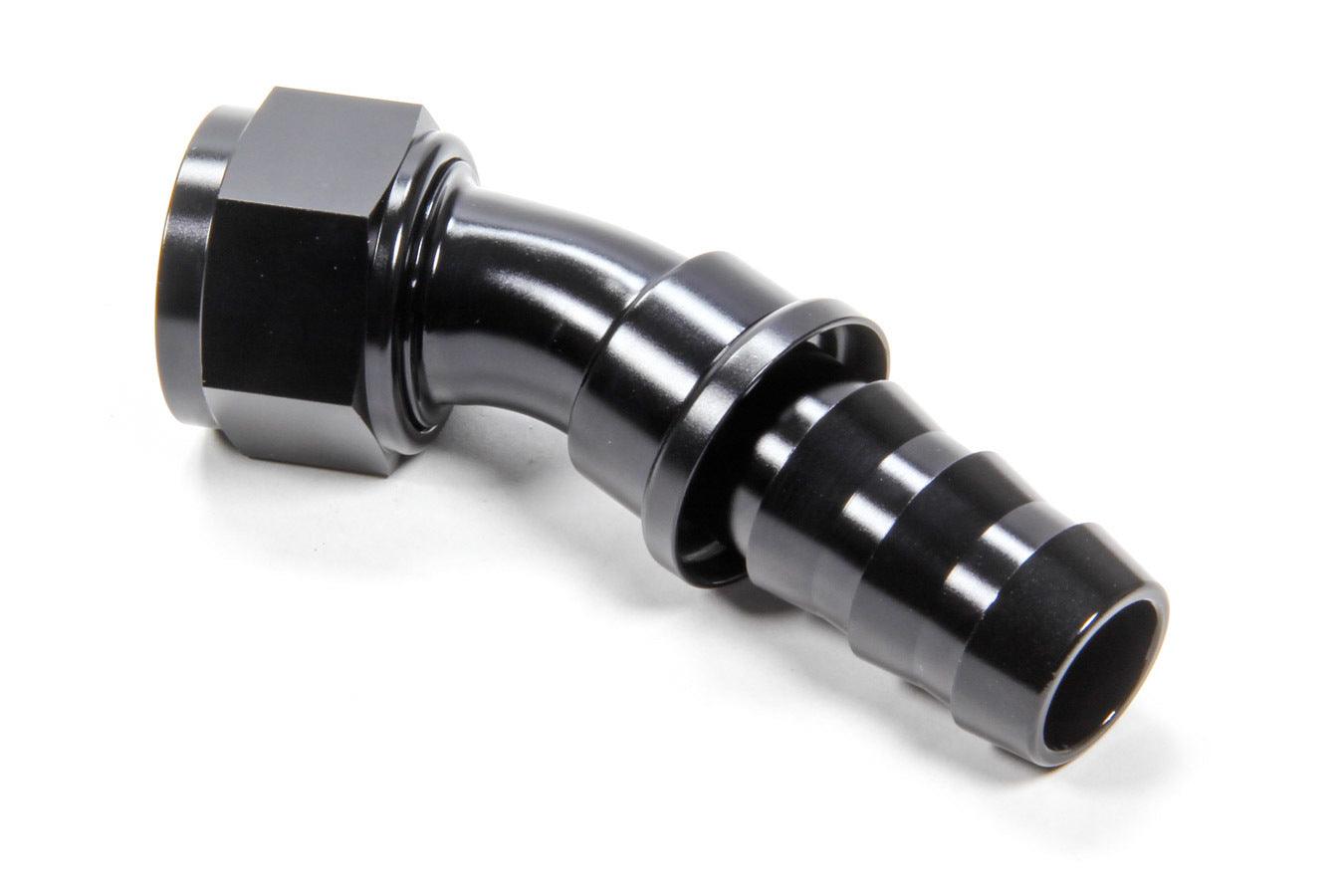 #16 30 Degree Hose End Push Lock - Burlile Performance Products
