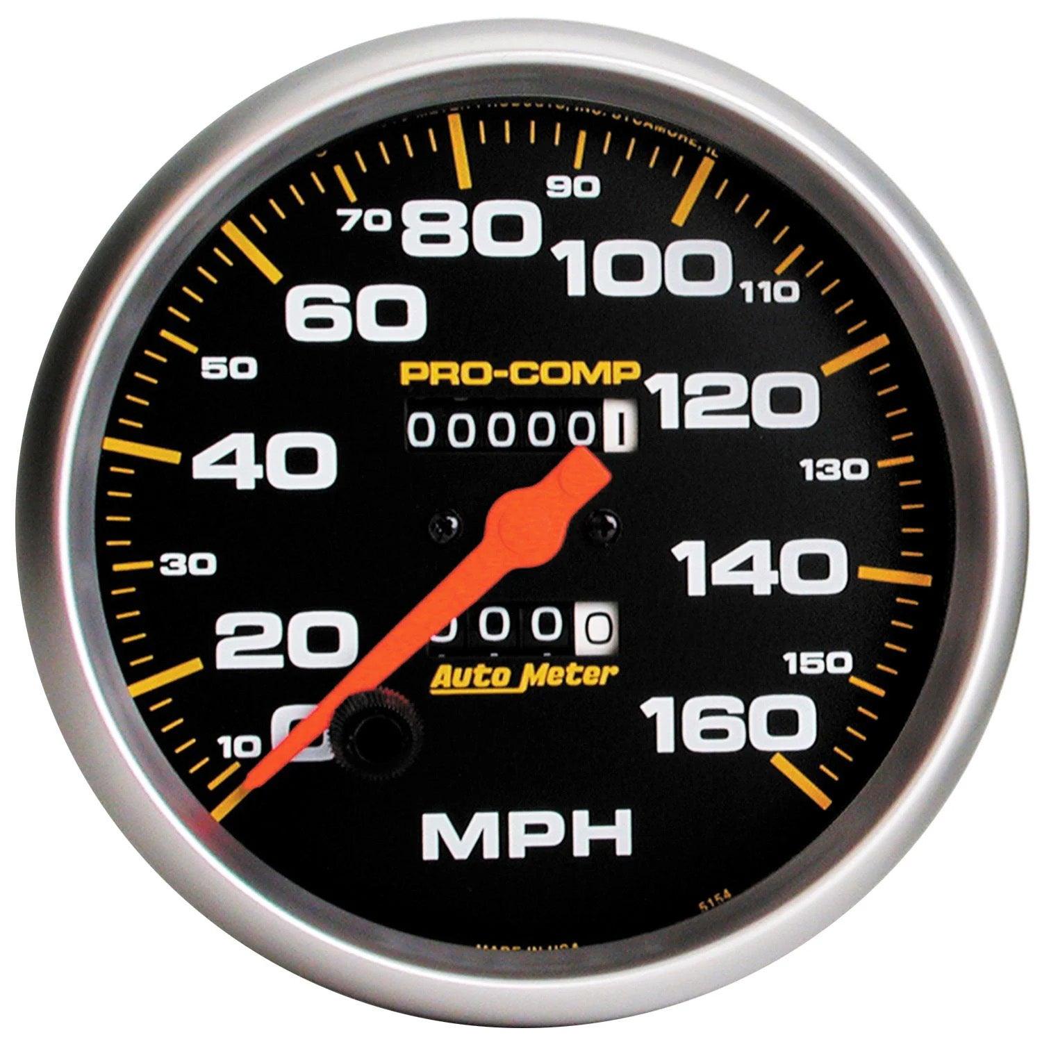 160 Mph Mech Speedo 5in - Burlile Performance Products