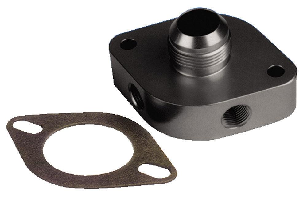 #16AN Billet Filler Neck 3/8in NPT Female Ports - Burlile Performance Products
