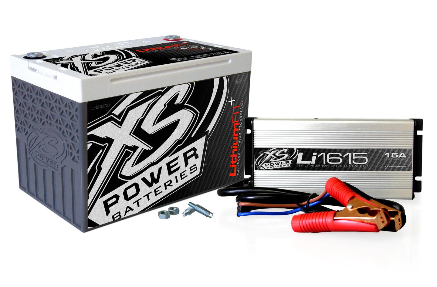 16Volt Lithium Battery Charger Combo Kit - Burlile Performance Products