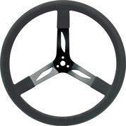 17in Steering Wheel Steel Black - Burlile Performance Products