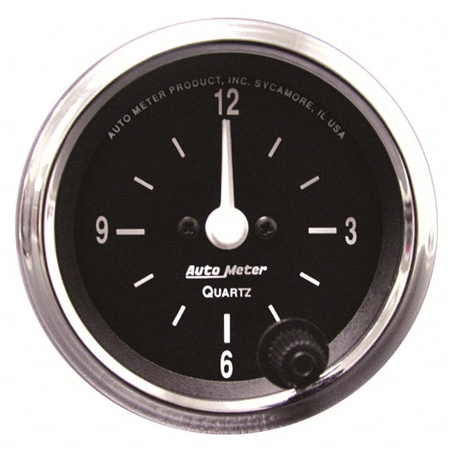 2-1/16 12-Volt Electric Clock - Black - Burlile Performance Products