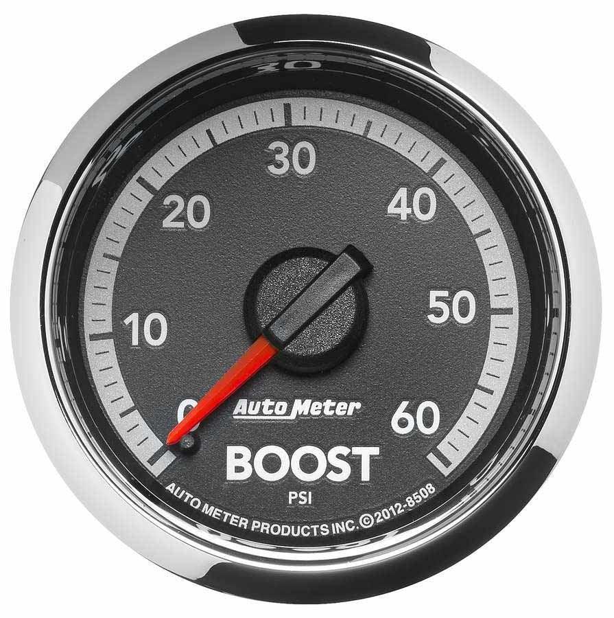 2-1/16 Boost Gauge 0-60 PSI Dodge Diesel - Burlile Performance Products