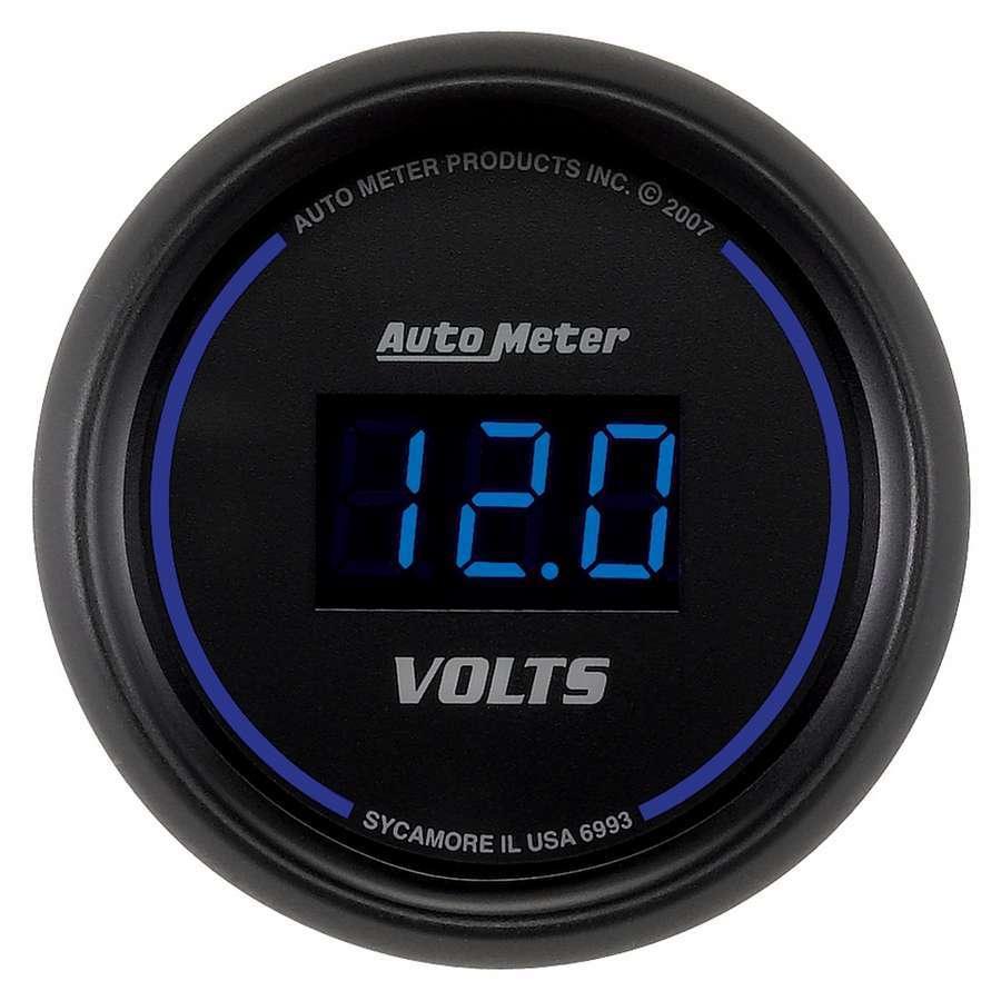 2-1/16 Cobalt Voltmeter Gauge - Burlile Performance Products