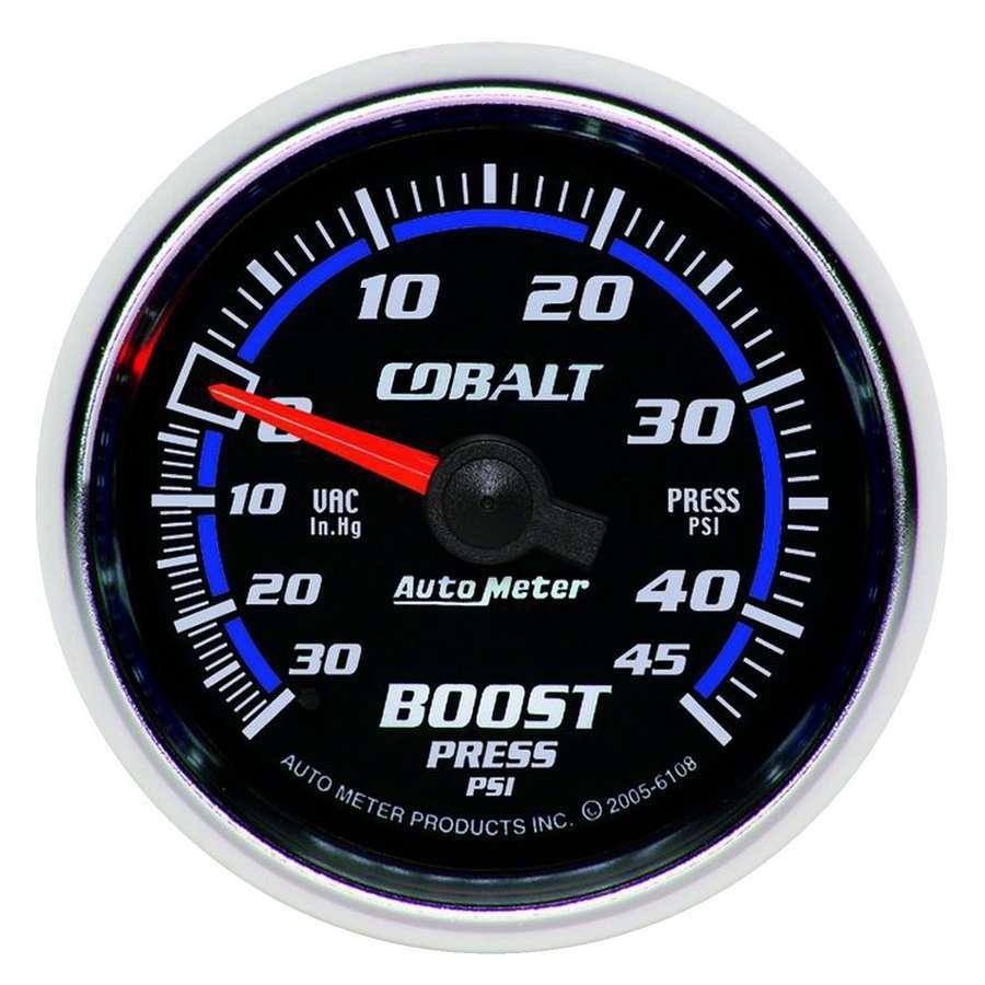 2-1/16 C/S Boost/Vacuum Gauge 30/45 - Burlile Performance Products