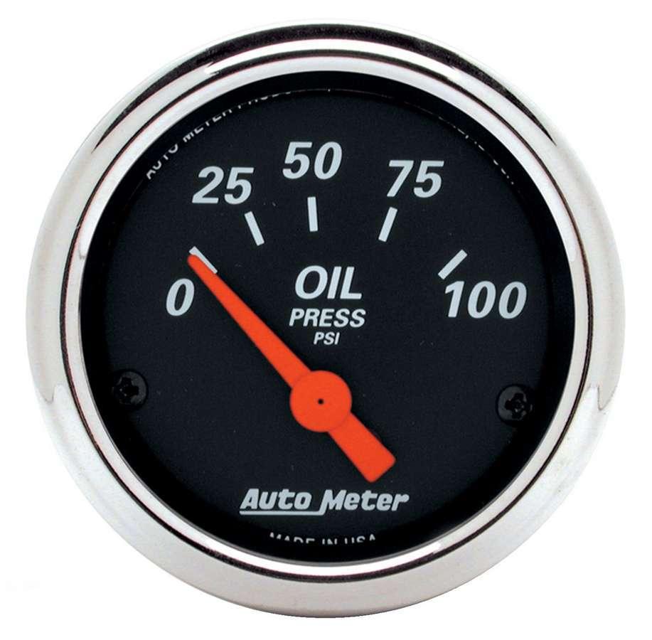2-1/16 D/B Oil Pressure Gauge - 0-100psi - Burlile Performance Products