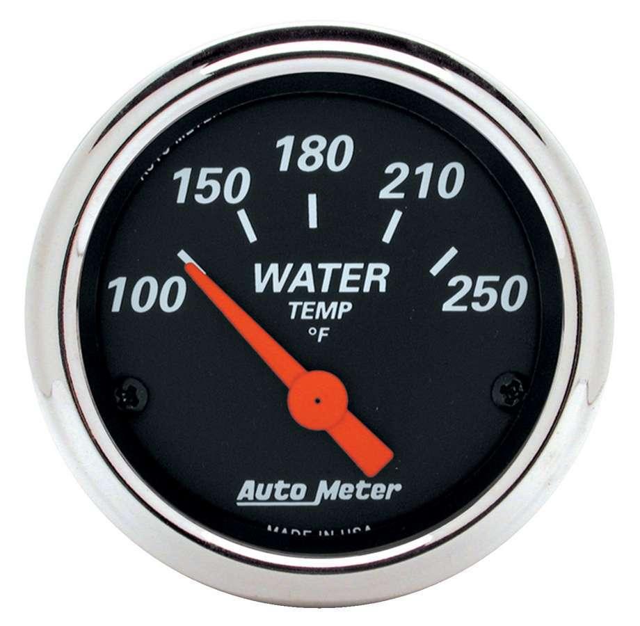 2-1/16 D/B Water Temp Gauge - 100-250 Deg. - Burlile Performance Products