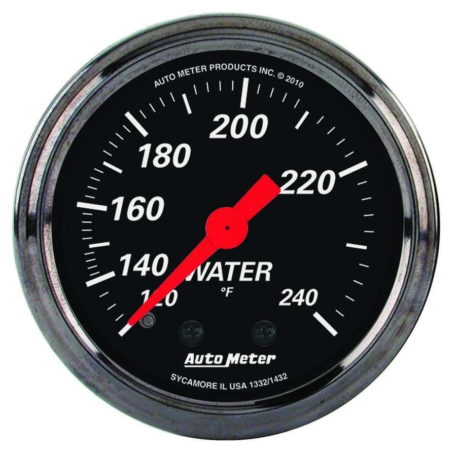 2-1/16 D/B Water Temp Gauge 120-240 Degrees - Burlile Performance Products