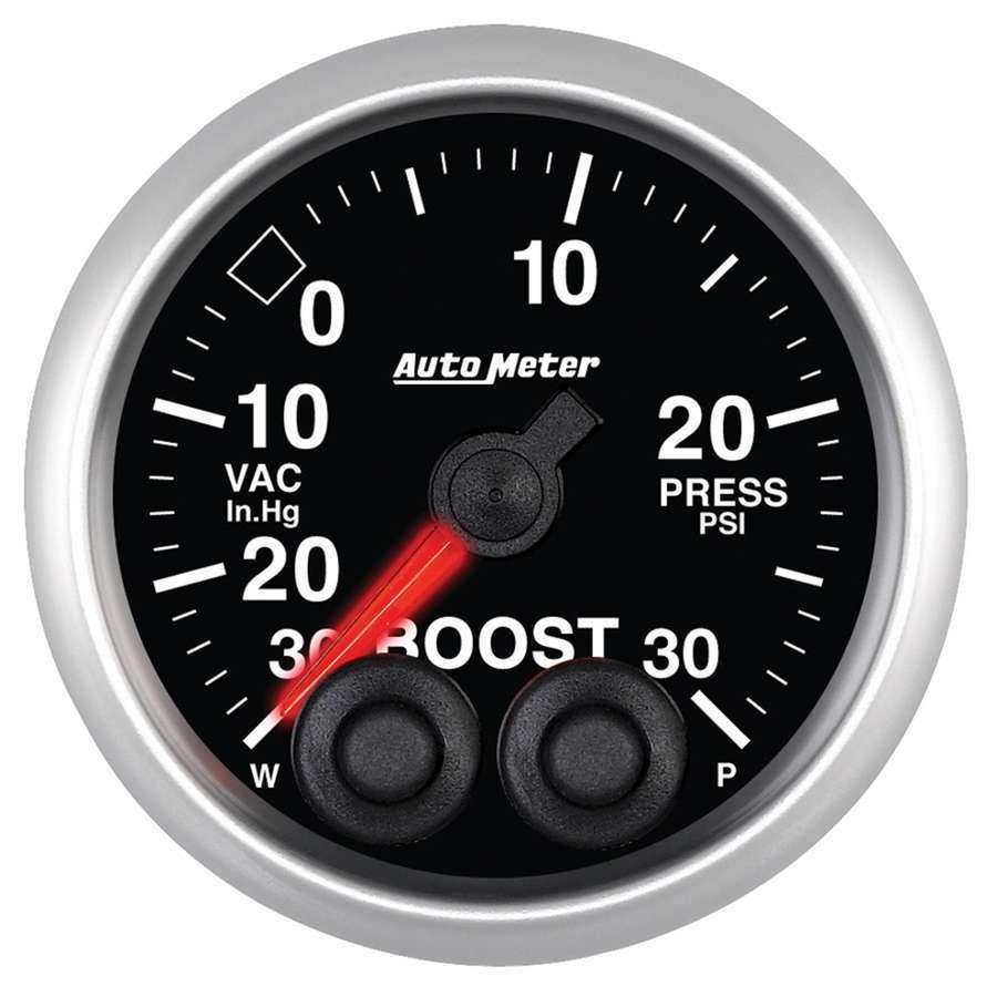 2-1/16 E/S Boost Gauge - 30in HG/30psi - Burlile Performance Products