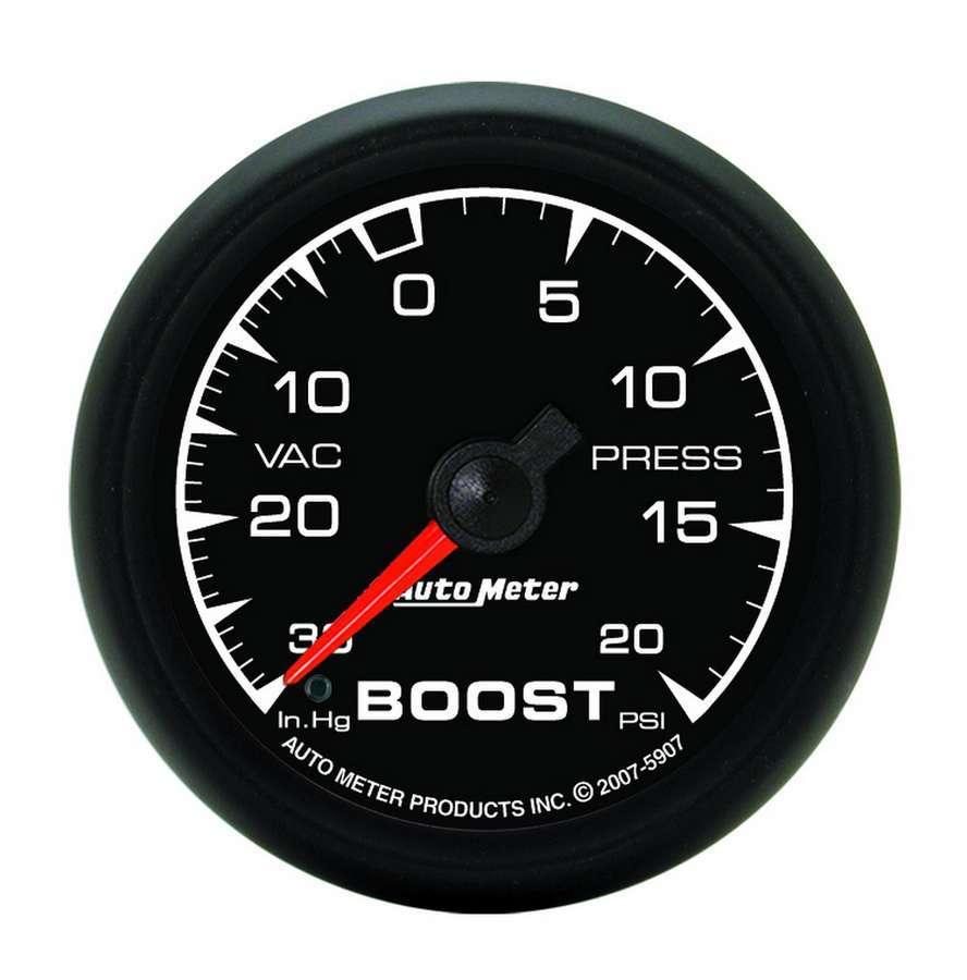 2-1/16 ES Boost/Vacuum Gauge - HG/20psi - Burlile Performance Products