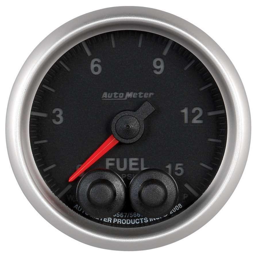 2-1/16 E/S Fuel Press. Gauge - 0-15psi - Burlile Performance Products