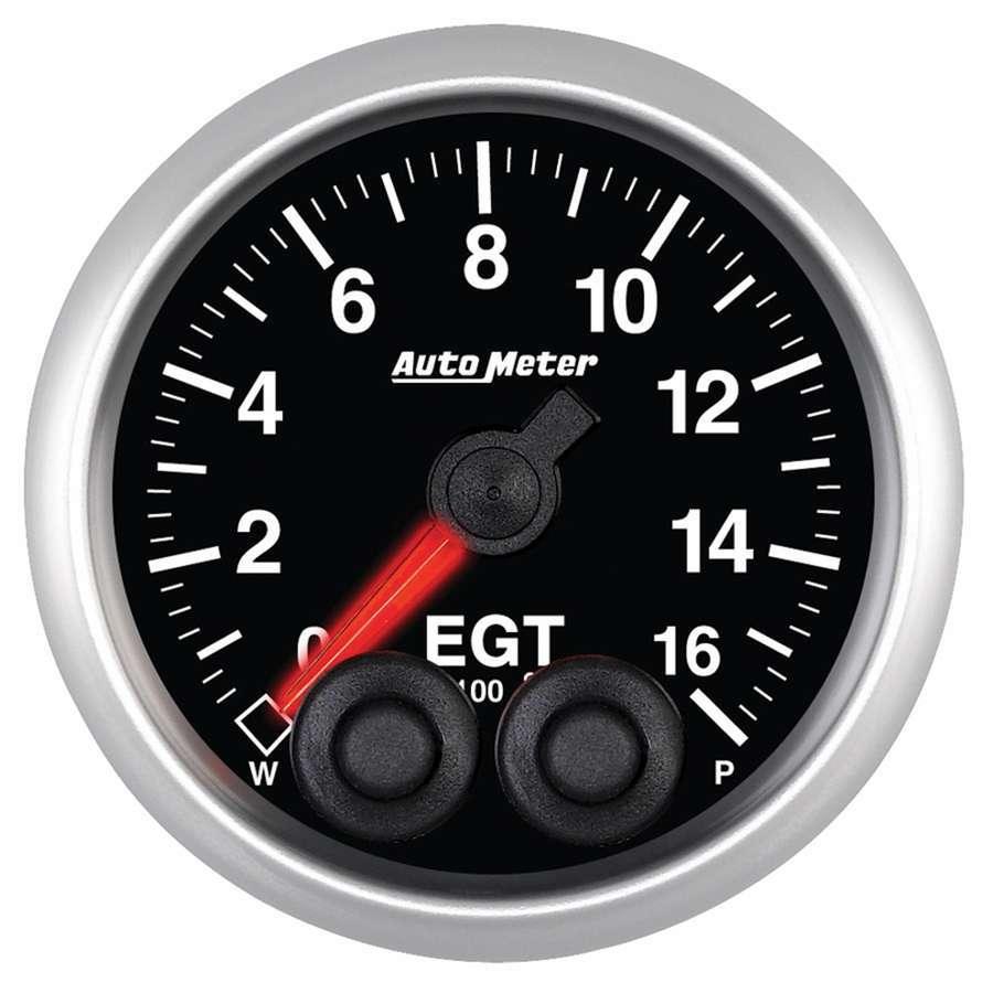 2-1/16 E/S Pyrometer/EGT Gauge - 0-1600F - Burlile Performance Products
