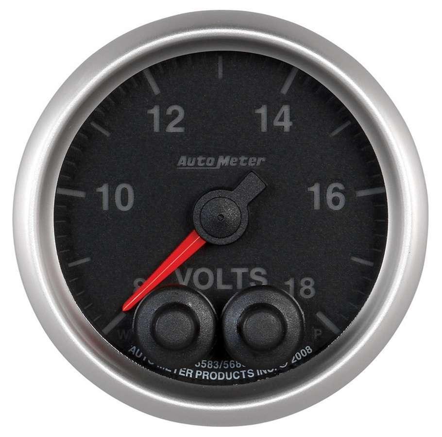 2-1/16 E/S Voltmeter Gauge - 8-18 Volts - Burlile Performance Products