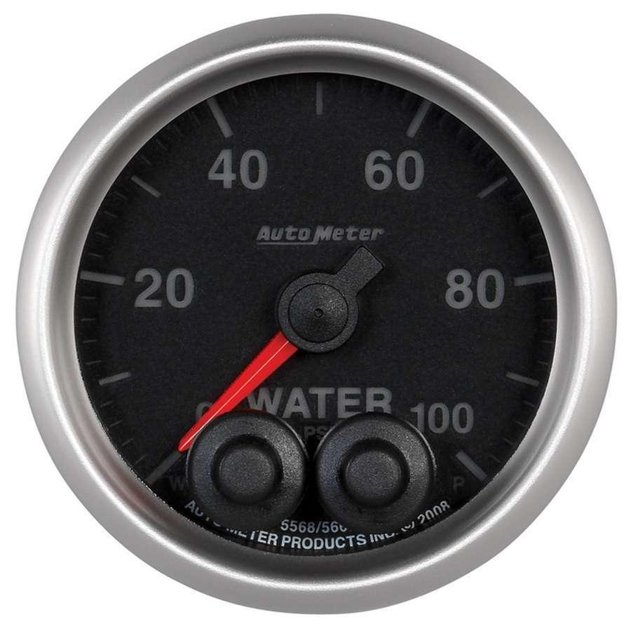 2-1/16 E/S Water Press. Gauge - 0-100psi - Burlile Performance Products